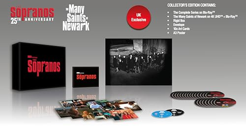 The Sopranos: The Complete Series/Many Saints of Newark Collector's Edition [Blu-ray] [Region B]