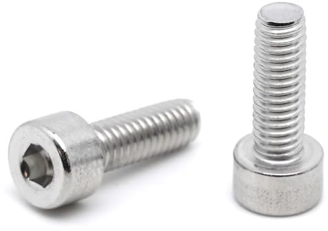 20x Vis CHC M4 x 12mm inox - Vis BTR en Acier Inoxydable A2 Six pans Creux Tête Cylindrique - DIN 912 tête ronde pour rondelle et écrou