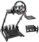 Anman Racing Steering Wheel Stand Shifter Panel Upgrade Sim Gaming Wheel Stand fit for Logitech G25, G27, G29, G920 Thrustmaster T100, T150 Racing wheel, Wheel Shifter and Pedal Not Included