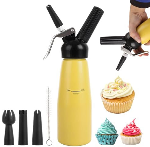 ASelected Verre de 500 ml pour crème fouettée, mousse et desserts