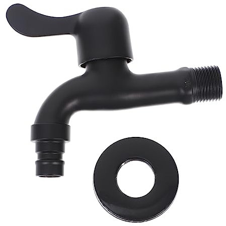 SHINEOFI Rubinetto Pervatrice in Acciaio Inox Filettatura Per Tubo Flessibile Rubinetto Pervatrice Accessori Per Lavanderia