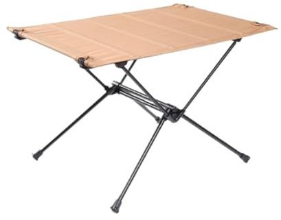 Tavolo pieghevole portatile – Tavolo da campeggio multifunzione in alluminio leggero per uso esterno, auto T e picnic in giardino – facile da installare e design compatto