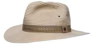 Men's Packable Fedora - UPF 50+ Sun Protection - Holden in Khaki