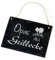 Schiefertafel Schiefer - Opas Grillecke - Schild Grill - 22 x 16 cm