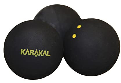 Karakal Squashbälle Elite Double Yellow
