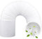 Tubo dell'aria di Scarico Condotti Flessibile in PVC, Diametro 15cm Condotto di Ventilazione, per Aria Condizionata, Asciugatrice, Cappa Aspirante, Ventilatore di Scarico