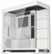 HAVN HS 420 ATX Mid Tower - Carcasa para PC de doble cámara, color blanco, diseño híbrido, ventiladores de 11 x 140 mm y 3 soportes de radiador de 420 mm, gestión de cables SimpliCable, vidrio