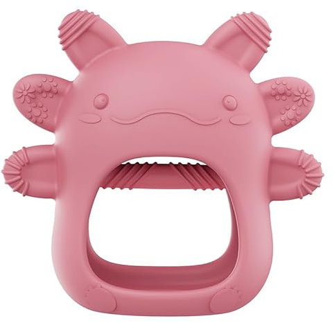 akolik Beißring Baby, Baby Spielzeug und Zahnungshilfe für 0 3 6 9 Monate, BPA-freies Beissring für Babys, Beißhandschuhe, Lebensmitteltaugliche Geschenke für Neugeborene