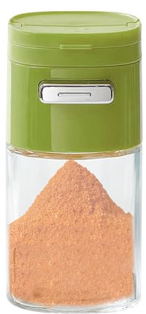 Table Salt and Pepper Shaker - Jar for Coarse and Fine Salt | Jars for Kitchen | Sugar Shaker In With Pourer | Multipurpose Transparent Container for Kitchen Pepper