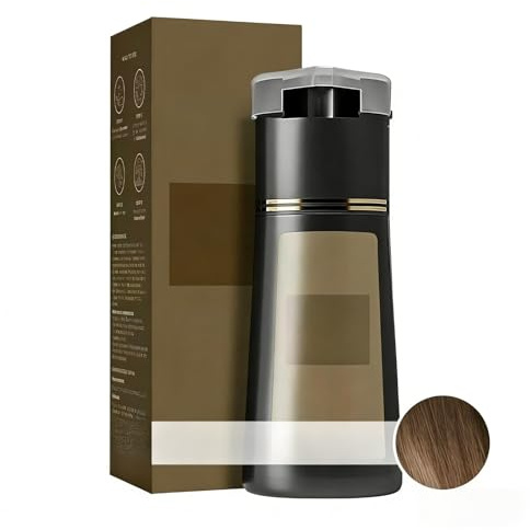 Ever Haar Sofort Farbshampoo – Natürliches Tönungsshampoo für alle Haartypen. Ergebnisse in nur 10 Minuten. Pflegt und belebt die Haarfarbe ohne Chemie. (Hellbraun)