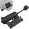 BONJUME Taktische Helmlampen, Paintball Helmlampen Mpls 4 Umwandlungsmodi LED Aufgabenlampe mit Helmlampenhalterung Biegbare Überlebenssignallampen für Outdoor-Jagd Paintball