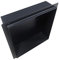 BERNSTEIN Wandnische aus Edelstahl BS303010 randlos – 30 x 30 x 10 cm – Duschablage für Bad-Utensilien – Rostfreies Material - befliesbare Duschnische in der Farbe Schwarz