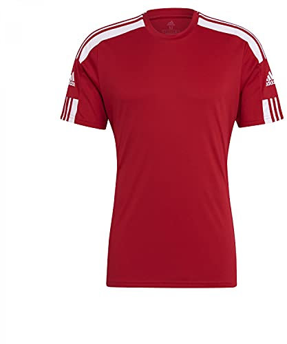 adidas Herren Squadra 21 Jersey, Team Power Red / White, XL