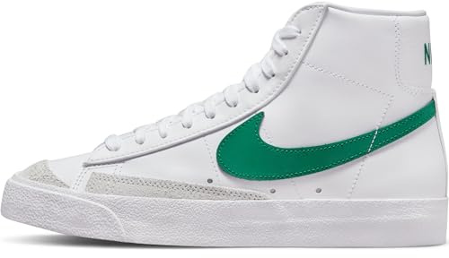 Nike Damen Blazer Mid 77 Vintage Sneaker, White Malachite White Black, 39 EU