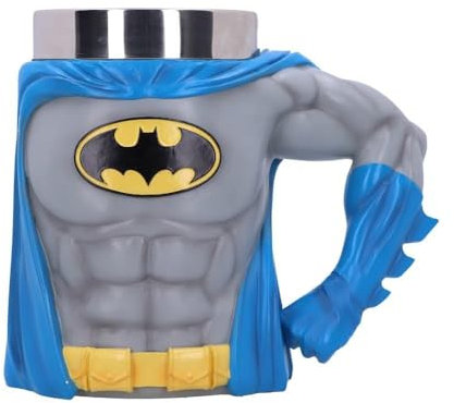 Nemesis Now Krug Kanne Offizielles Lizenzprodukt von Batman, Hero, Grau, 16,3 cm