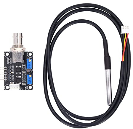 PH-värdessensormodul, PH 0-14 Digital Sondmonitorsats för Akvarier, Hydrokultur, Laboratorier, Stickelektroder - Precision Värdedetekteringssensormodul