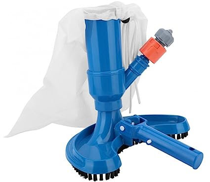 Mipcase Aspirateur De Piscine avec Rapide Nettoyeur à Jet pour Spa Bassin Et Outil De Nettoyage pour Entretien De Jardin