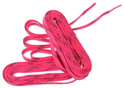 Kisangel Gewachste Flache Eishockey Schnürsenkel Verschleißfest Praktische Sportschnürsenkel Für Schlittschuhe Skischuhe Eishockeyausrüstung Langlebig Und Fest Bindend