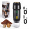 LAMA Portable Electric Espresso Machine, 3 in 1 Travel Coffee Maker, 4-5 min Self-Heating, Large Capsules, Small Capsules, Ground Coffee for Camping, RV, Office, Home Black