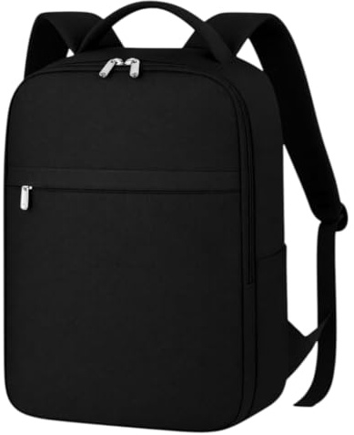 Genérico Mochila Viaje Cabina Avion 40x20x25 para Ryanair 20L Mochilas De Viaje con Bolsillo Antirrobo Travel Backpack Equipaje de Mano Hombre Mujer para portatil de 14 pulgadas (Negro)