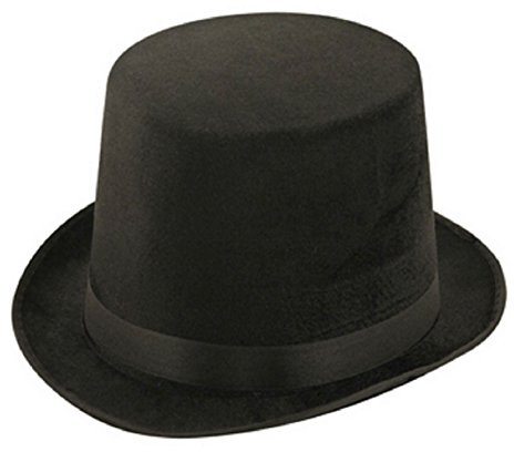 Henbrandt Deluxe ADULT VELOUR TOP HAT VICTORIAN TOP HAT [Toy]
