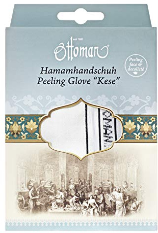 Ottoman Pflegeserie, Kese Classic Peeling Glove for your Face and Neckline, Single Pack (1 x 1 Item)