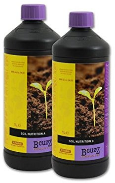 Fertilizante/Abono de cultivo Soil Nutrition A+B B'Cuzz (2x1L)