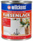 Fliesenlack weiss seidenglänzend inkl. Pinsel von E-Com24 zum Auftragen (Fliesenlack weiss seidenglänzend 750 ml)