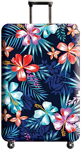 GOXUNYUAN Gepäckabdeckung, waschechter Schutzkoffer-Cover - Reise-elastischer Spandex-Koffer-Protector mit 19 bis 30 Zoll