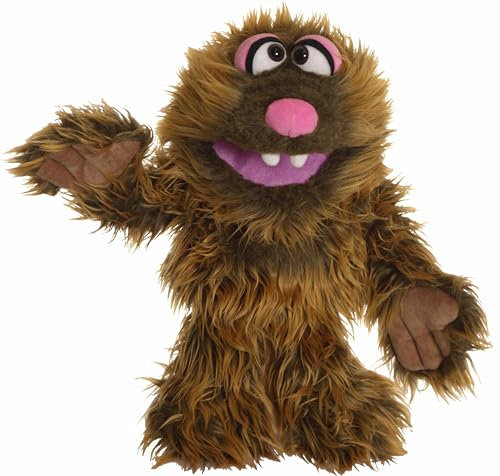 Living Puppets Monster to go Zoff aus Stoff in der Größe 27cm, W866, Braun