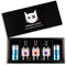 BÖSER KATER Farbwechsel Gin Tasting-Set | Hochwertige Geschenkbox | Perfekte Geschenkidee | 3x 100ml Farbwechsel Gin + 2x 150ml Fever Tree Tonic Water | Tasting für bis zu 5 Personen