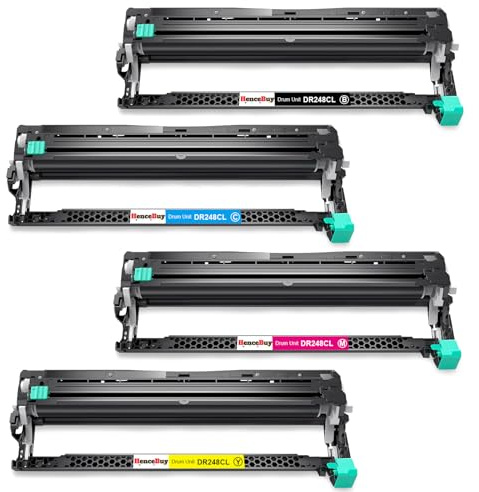 HenceBuy Tambour DR-248CL DR248CL Compatible pour Brother DR 248 CL pour DCP-L3560CDW MFC-L8340CDW DCP-L3520CDW DCP-L3520CDWE HL-L8230CDW MFC-L3740CDW HL-L3220CW MFC-L8390CDW MFC-L3760CDW (4-Pack)