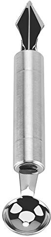 HUIOP Scava Facilmente la Tua Frutta, Permettendoti di Raccogliere e Creare Palline in Modo Semplice e Ordinato, Coltello per Intagliare Frutta Scavino Melone in Acciaio (Intaglio a testa singola)