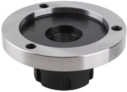 Mandrino a pinza ER32, utensile per tornio per fresatrice CNC, dispositivo di serraggio per foro dritto da 32 mm di diametro con acciaio 40CR ad alta resistenza, design compatto (ER32-100(72))