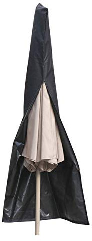 TOPWA Housse de Protection imperméable pour Parasol de Jardin 1,8 m à 3,4 m