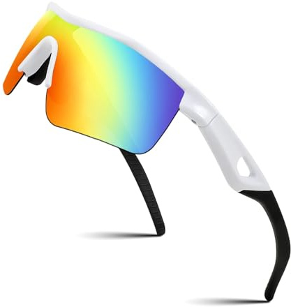 FEISEDY Kids Sunglasses Boys Girls TR90 Flexible Frame UV Protection Polarized Sports Sunglasses for Age 5-12 B2454