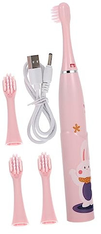 Gatuida Elektrische Zahnbürste Für Junge Mädchen Cartoon Bürste Kinderzahnbürste Mit Tiefenreinigung Funktion Haushalts Zahnbürste Zubehör