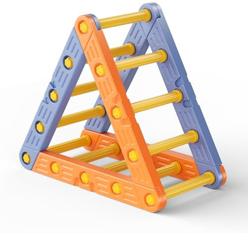 Montessori - Set di impalcature da arrampicata per interni, multifunzionale, per interni (struttura triangolare)