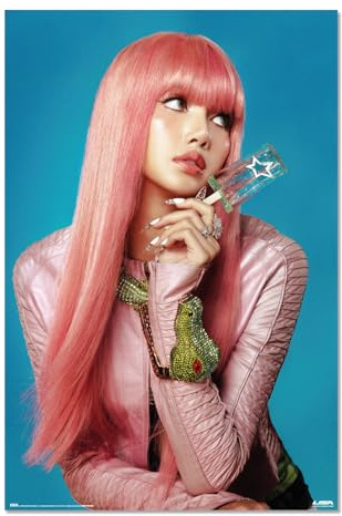 Grupo Erik: Poster Lisa | Scrivania gaming, Gaming, v 91.5 x 61 cm incorniciabile, merchandising vintage, poster arte pop/Decorazioni casa, decorazione cameretta