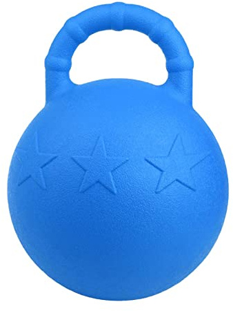 MXRGUMVI Pelota de juguete de caballo con aroma a fruta para mascotas, diversión para perros, juguetes de patio estable, color aleatorio