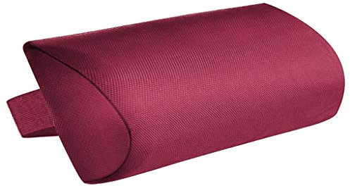 perfk Liegen abwaschbar pflegeleicht Nacken Strandliege Zubehör für Liegestuhl Sonnenliege, Wein Rot