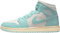 Nike Donne Air Jordan 1 Mid Trainers BQ6472 Sneakers Scarpe (UK 5.5 US 8 EU 39, Sail Light Dew Muslin 132)