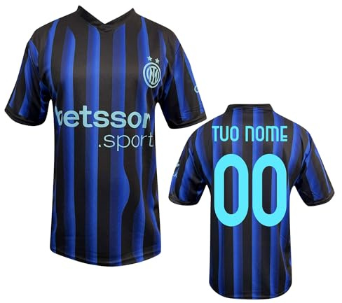 Inter Maglia Replica Stadio Ufficiale Adulto Bambino Personalizzabile