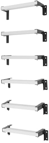 Window Well Egress Ladder Set Wall Mounted, 6 Rung Adjustable Fire Emergency Escape Ladder for Homes Basements - 600lbs Capacity Heavy-Duty Carbon Steel