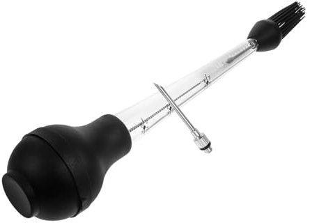 TOYANDONA Injecteur Alimentaire pour Viande Et Dinde Outil Injection De Marinade Sauce Extensible Et Ergonomique Facile à Nettoyer