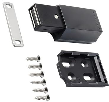 Chiusure a pressione in ABS per porte e armadi con potenti sistemi di chiusura a doppia molla per accessori per la casa camera da letto