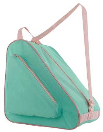 Borsa per pattinaggio su ghiaccio, cinghie regolabili, impermeabile, zaino per pattini a rotelle, attrezzatura da sci, viaggi, bambini, donne, uomini e ragazzi