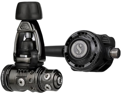 SCUBAPRO MK19 Evo BT/G260 Carbon - Kit di regolatore per Immersioni in Acqua Fredda, Unisex, per Adulti, Nero, Non Oro Altro