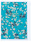 MARK'S 2021/2022 Taschenkalender A6 vertikal, Flower Pattern, Turquoise: Von September 2021 bis Dezember 2022