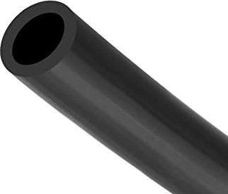 PATIKIL Tubo Lubrificante in Gomma 5mm ID x 8mm OD 3.3ft, Nero
